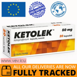 Ketolek 50mg 20 capsules — Made in Poland — Free Delivery