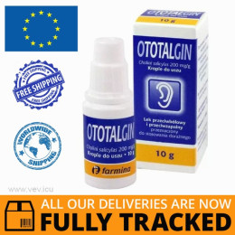 Ototalgin Ear Drops 10g — Made in Poland — Free Delivery