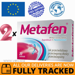 2 x METAFEN 20 TABS - MADE IN POLAND - FREE SHIPPING 
