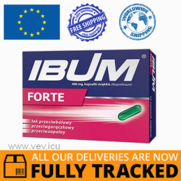 IBUM FORTE 36 CAPSULES - MADE IN POLAND - FREE SHIPPING