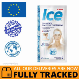 APAP ICE cooling plaster 2 plast. — Made in Poland — Free Delivery