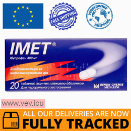 Imet 400 mg 20 tablets — Made in Germany — Free Delivery