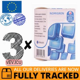 Nomigren Bosnalijek 3p x 10 pills — Made in Bosnia and Herzegovina — Free Delivery 