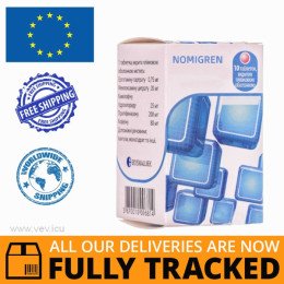 NOMIGREN BOSNALIJEK 10 PILLS -  MADE IN BOSNIA AND HERZEGOVINA - FREE SHIPPING