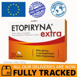 ETOPIRYNA EXTRA 20 TABLETS - MADE IN POLAND - FREE SHIPPING