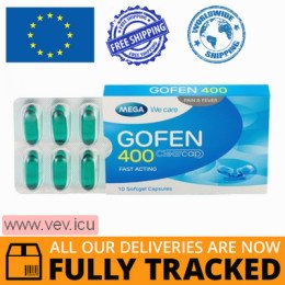 Gofen 400 mg, 60 capsules — Made in Thailand — Free Delivery