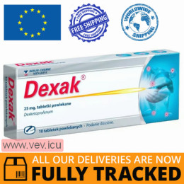 Dexak 25 mg 10 tablets — Made in Germany — Free Delivery