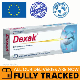 Dexak 25 mg 30 tablets — Made in Germany — Free Delivery