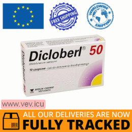 Dicloberl 50, 50mg 10 suppositories — Made in Germany — Free Delivery