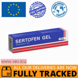 Sertofen gel 12.5 mg/g, 60g — Made in Turkey — Free Delivery