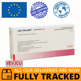 Xefocam, powder for solution for injection 8mg x 5 vials — Made in Austria — Free Delivery