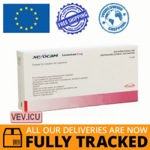 Xefocam, powder for solution for injection 8mg x 5 vials — Made in Austria — Free Delivery