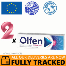 2 x OLFEN GEL 1% 50 G - MADE IN POLAND - FREE SHIPPING 