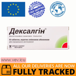Dexalgin 25 mg 10 tablets — Made in Germany — Free Delivery