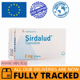 Sirdalut 2mg 30 tablets — Made in Switzerland — Free Delivery