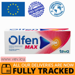 Olfen Max gel 20 mg/g 150 g — Made in Poland by Teva — Free Delivery