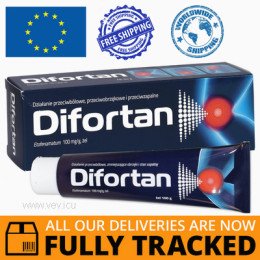 DIFORTAN 100MG GEL 100G — MADE IN POLAND — FREE SHIPPING