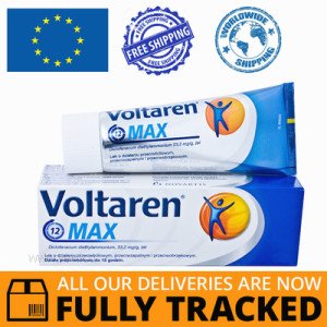VOLTAREN MAX GEL 100G — MADE IN SWITZERLAND — FREE SHIPPING