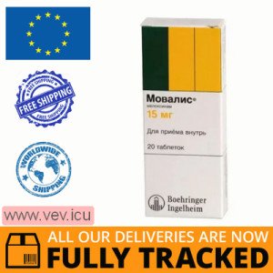 Movalis 15mg 20 tablets — Made in Spain — Free Delivery