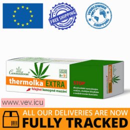 Cannaderm Thermolka Extra Warming Gel 150 ml — Made in Czech — Free Delivery