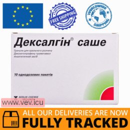Dexalgin, granules for oral solution 25 mg, 10 sachets — Made in Germany — Free Delivery