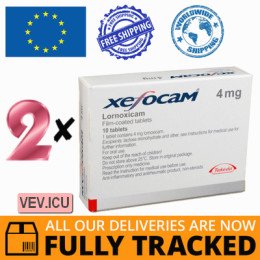 Xefocam 4mg, 2p x 10 tablets — Made in Germany — Free Delivery