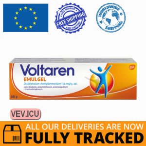 Voltaren Emulgel 11.6mg/g gel, 50g — Made in Switzerland — Free Delivery 