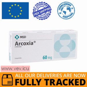 Arcoxia (etoricoxib) 60mg 7 tablets — Made in Netherlands — Free Delivery