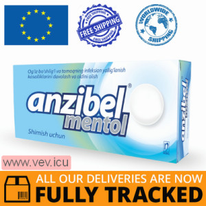 Anzibel menthol flavored pastilles 30 pcs — Made in Turkey — Free Delivery
