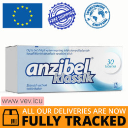 Anzibel 30 pastilles — Made in Turkey — Free Delivery
