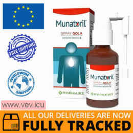 Munatoril Spray for the throat 30 ml — Made in San Marino — Free Delivery