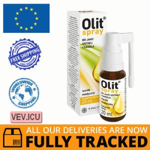 Olit, mouth and throat spray, 20 ml — Made in Poland — Free Delivery