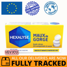 Hexalyse 30 lozenges — Made in France — Free Delivery