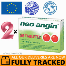 2 x NEO-ANGIN 36 LOZENGES - MADE IN GERMANY - FREE SHIPPING 2 x NEO-ANGIN 36 LOZENGES - MADE IN GERMANY - FREE SHIPPING