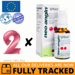 2 x NEO-ANGIN N AEROSOL 30ML - MADE IN GERMANY - FREE SHIPPING 2 x NEO-ANGIN N AEROSOL 30ML - MADE IN GERMANY - FREE SHIPPING