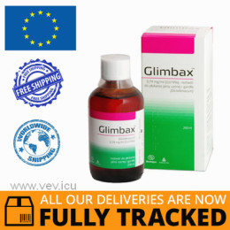GLIMBAX MOUTH AND THROAT RINSE SOLUTION 200ML — MADE IN POLAND — FREE SHIPPING