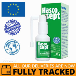 Hascosept aerosol 30g — Made in Poland — Free Delivery