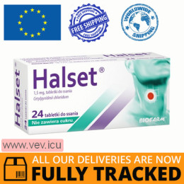 Halset 1.5mg 24 lozenges — Made in Poland — Free Delivery