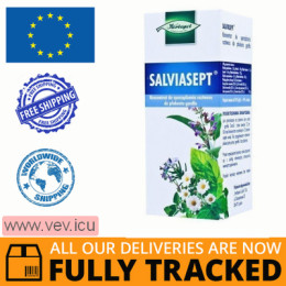 Salviasept liquid 35g — Made in Poland by Polpharma — Free Delivery