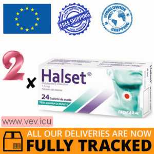 Halset 1.5mg 2p x 24 lozenges — Made in Poland — Free Delivery