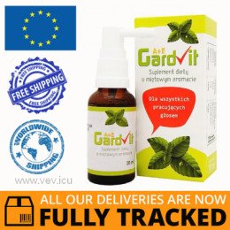 GARDVIT A + E THROAT SPRAY 30 ML - MADE IN POLAND - FREE SHIPPING GARDVIT A + E THROAT SPRAY 30 ML - MADE IN POLAND - FREE SHIPPING