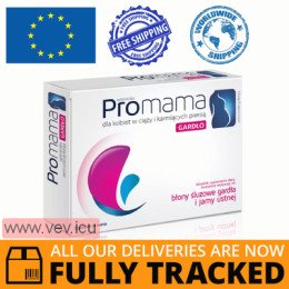 Promama Throat 12 lozenges — Made in Poland by Aflofarm — Free Delivery