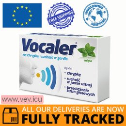 Vocaler, mint, 12 lozenges — Made in Poland by Aflofarm — Free Delivery