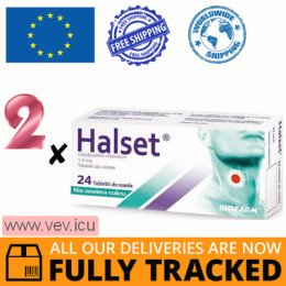 Halset 1.5mg 2p x 24 lozenges — Made in Poland — Free Delivery