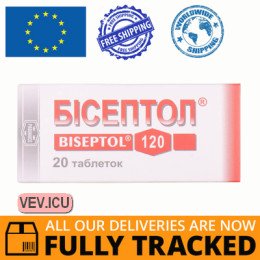 Biseptol 100mg/20mg, 20 tablets — Made in Poland by Adamed — Free Delivery