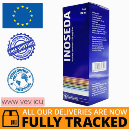 Inoseda syrup 200mg/5ml 120 ml — Made in Turkey — Free Delivery