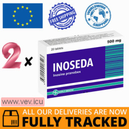 Inoseda 500mg 2p x 20 tablets — Made in Turkey — Free Delivery