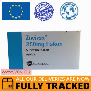 Zovirax aciclovir (acyclovir) for infusions 250 mg in vials 5 pcs — Made in Italy — Free Delivery