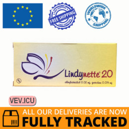 Lindynette 20, 63 tablets — Made in Hungary — Free Delivery