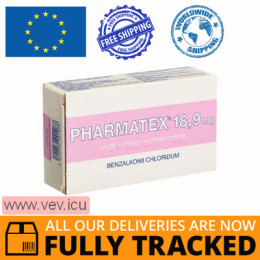 Pharmatex 18.9mg, 10 vaginal suppositories — Made in France — Free Delivery